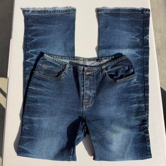 Vintage Route 66 Low-Rise Bootcut Glitter Jeans - Picture 2 of 6